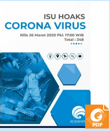 Rekap Laporan Isu Hoaks Virus Corona Rilis 26 Maret 2020